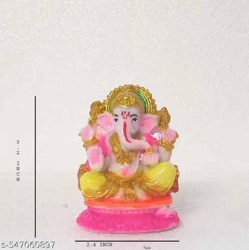 OITREE Marble ( Ganesha Idol) Idols for Religious Purpose, Perfect for Gift (Ganesh Ji)