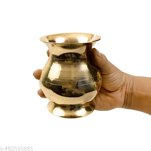 Putrika Traditional Brass Lota | Kalash |Sombu | Theertha Sembu | Vessel |Jug | Karwachauth | Diwali | Mandir Wedding|Kamandal|Gangajal|Water Gangotri|Chambu- Valap chambu