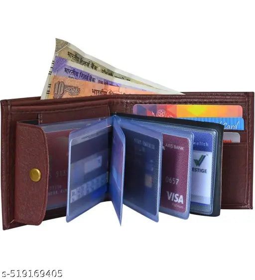 MEN PARTY WEAR FORMAL & CAUSAL BROWN BELT & BROWN WALLET COMBO