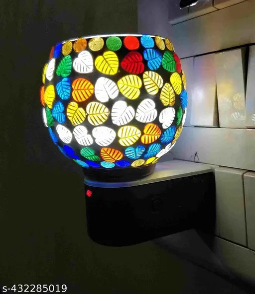 Zuper Kapoor Dani Electrical Camphor Diffuser Glass with On/Off Switch to Toggle Between Burner and Lamp