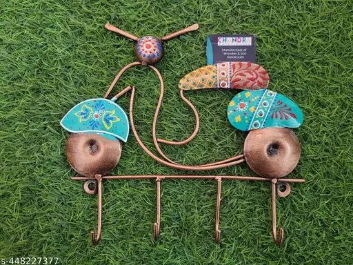 Scooter Key Holder Premium Handmade Wall Art