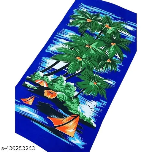 Printed Bath Towel