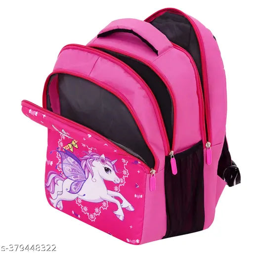 Unisex Kids 30L Cartoon Best Stylish Lightweight Waterproof Casual  Picnic Tuition  School Bag  Backpack for Children Boys And Girls For (3 to 11 Yrs)