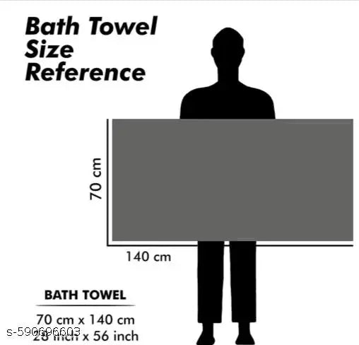 Classic fashionable bath towel