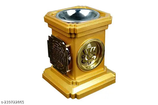 Positive Energy Creater Lamp Gold 5x5x6 Inches | showpieces & collectibles | showpieces | showpiece for living room | showpiece for bedroom | showpiece for home decor | show items | show item | showcase | showpieces items | decorate saman | decorative ite