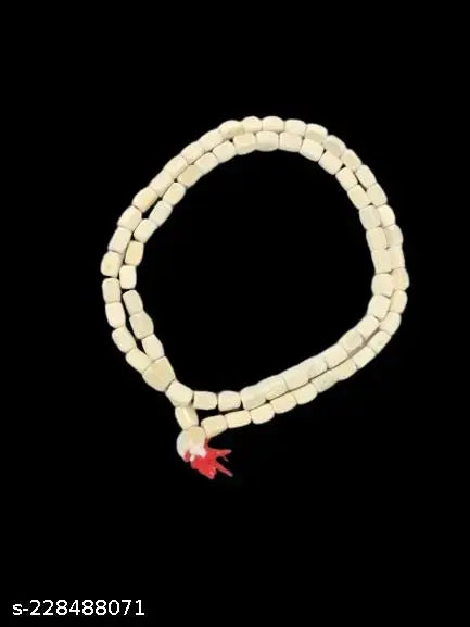 Original Squre Shape Beads Tulsi Kanthi Mala/Natural Tulasi Kanthi Mala/Original Tulsi Kanthi/ISKCON Tulsi Mala/Vaishnav Tulsi Mala/Tulsi Kanthi Mala (Neck Bead)