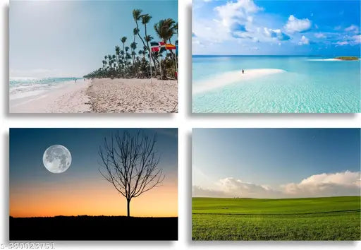 DK RAM Natural Beautiful Scenery Poster for Room Home Wall Decor (Size 12x18 Inch)S64