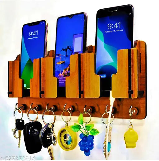 Key holder for wall decoration items
