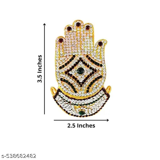 Stone Decorated Varalakshmi Hands and Legs Set / Lakshmi Devi Hands and Legs for Varalakshmi Decoration Big Size