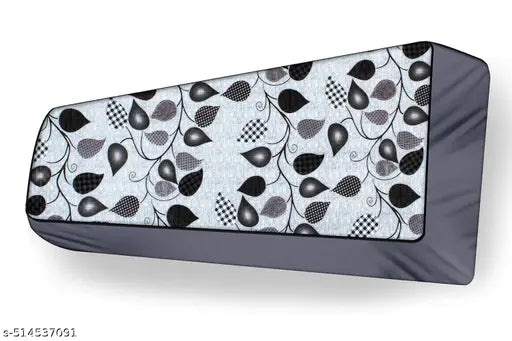 Ebring Split Ac Cover Set With Indoor and Outdoor Unit for 1.5 Ton Capacity AC | Waterproof & Dust Resistance| All Weather AC Cover (Grey Leaf)