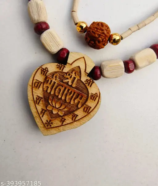 Combo of two authentic Tulsi Mala with Locket & rudraksha