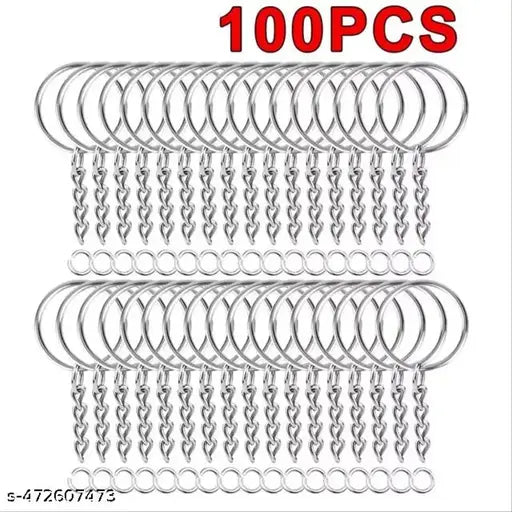 High Quality Metal 100 Pcs Multipurpose Keychain