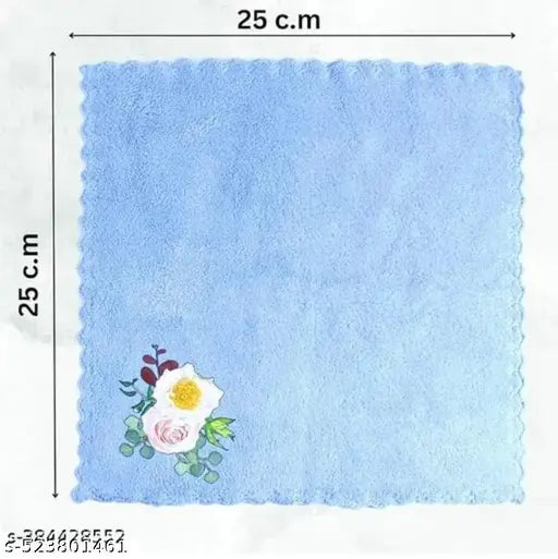 WOMEN & GIRLS COTTON TATOO HANKY PACK OF 5PCS