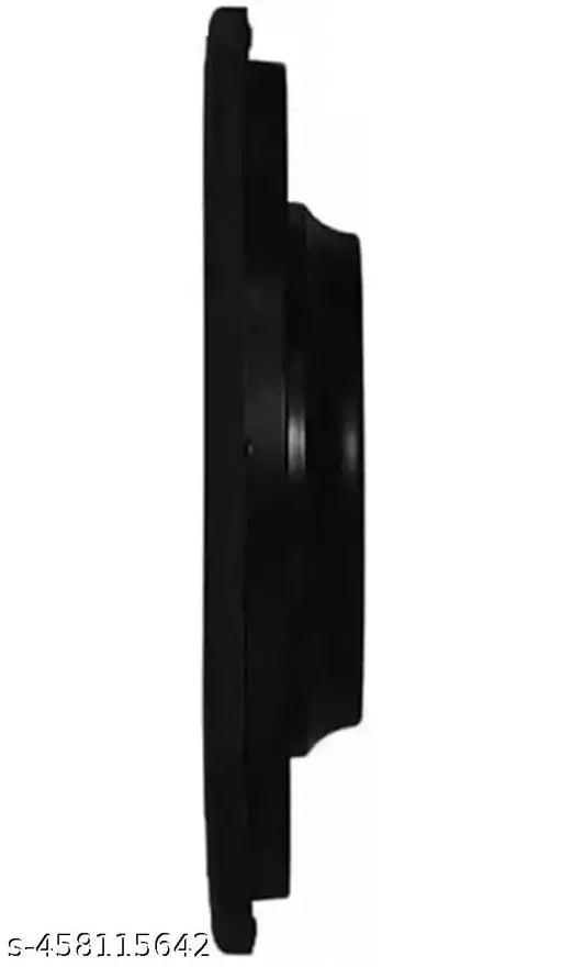 Right Corner Classic Round Wall Clock, Non-Ticking, Decorative Corner Design for Room/Home/Kitchen/Bedroom/Office/School