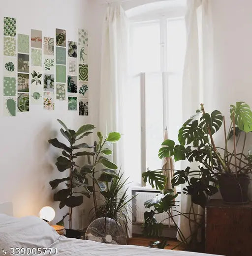 ThePosterMart -Photo Wall Collage Kit | 4x6 inch each | 30 PCS Green Aesthetic collection, Exhibition Poster Room Decor Aesthetic, Matisse Wall Art for Room Décor, Posters for Room Decoration