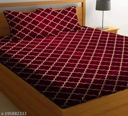 Double Bedsheet with 2 pillow covers