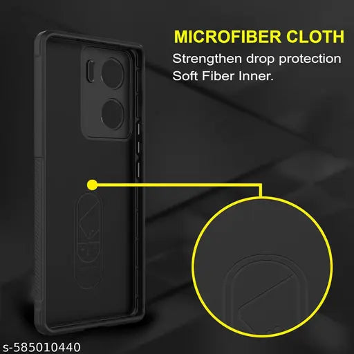 MOBILOVE Back Cover Case for Vivo V29e 5G | Liquid Silicone Magic Case with Camera Protection | Shockproof Slim Anti-Slip Grip | Micro-Fibre Cloth On Inner Side