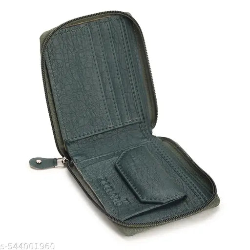 ZEELAND PREMIUM ROUND ZIP WALLETS FOR MEN/WOMEN