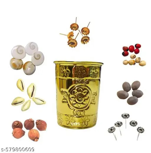 Brass Lakshmi Kubera set