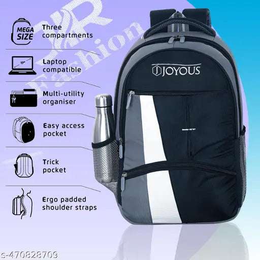 30 L Casual Waterproof Laptop Bag Backpack for Men Women Boys Girls Office Bag School Bag College Bag Teens & Students