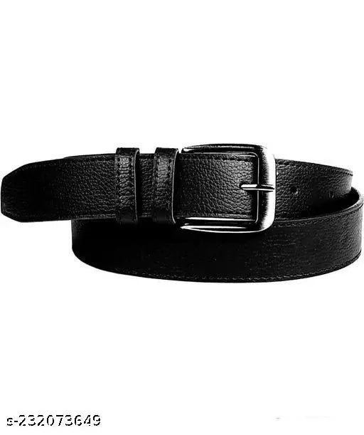 KASTNER Men’s Artificial Leather Belt and Wallet Combo | Stylish PU Leather Belt (Waist 28–38) with Matching Wallet | Premium Gift Set for Men