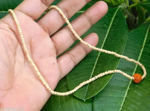 tulsi mala \tulsi mala rudraxcha beads/kanthi mala  from vrindavan pack of 1