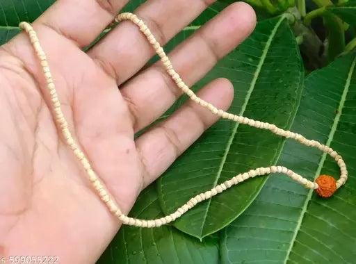 tulsi mala \tulsi mala rudraxcha beads/kanthi mala  from vrindavan pack of 1
