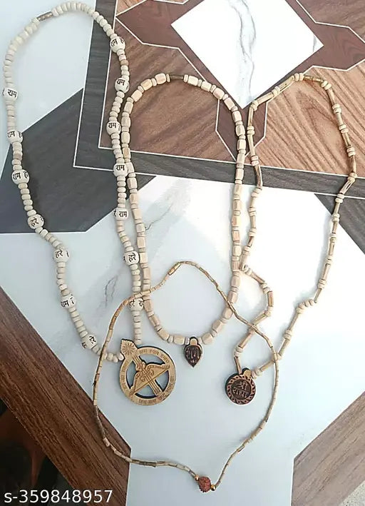 Combo of Four 100% Authentic Tulsi Mala's