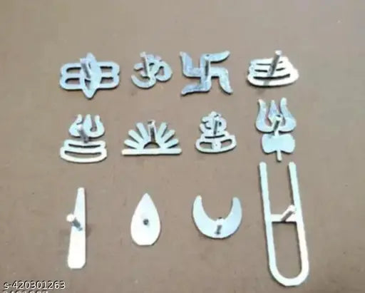 12 Chandan Tilak Stamp Forehead Free With Manglam Red Chandan Box Pack Of 13