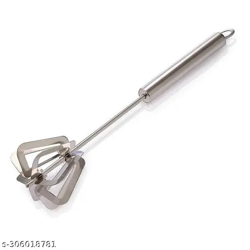 veg-cutter &  Stainless Steel Hand Mixi/Handy churner/Hand Valona   2 in 1 Vegetable & Fruit Multi Cutter & Cutter Sharp Stainless Steel 5 Blade Vegetable Cutter with Peeler  Egg Beater Milk Frother, Kitchen Utensil for Blending Hand Beater Curd Maker/pow