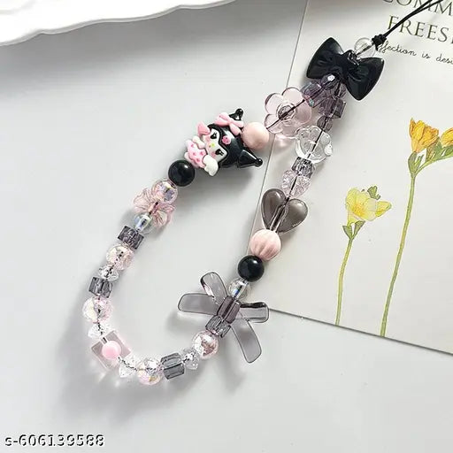 1 PCS Beaded Phone Chain Accessories Cute for Women Handbag Chain Beaded Bag Chain