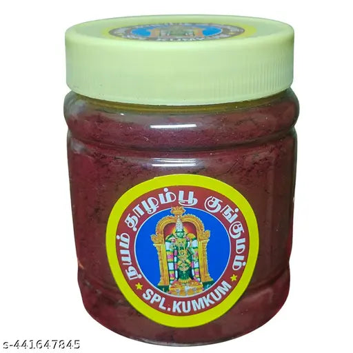 Madurai Sri Meenakshi Amman Thazhampoo spl Kumkum - 100 gms (Maroon)