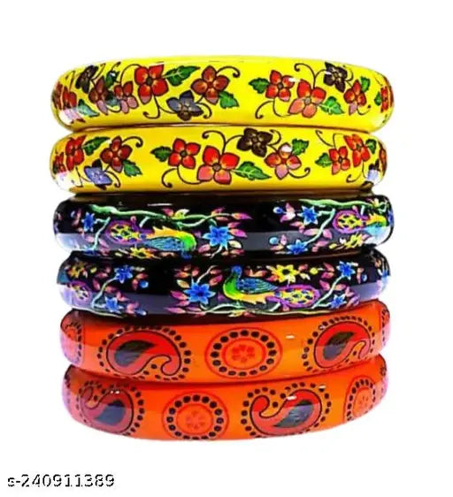 Wooden bangles set