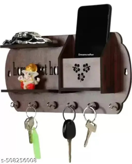 Lovely Three Flower key holder for home and office decor