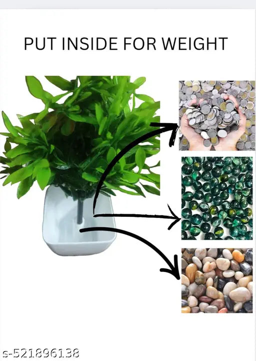 set of 6 artificial plant multi mix flower with leaf bunch of flower