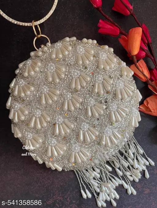 MaFs Beautiful Round Shape Clutches For Women's & Girl's