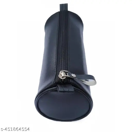 FanDream Multi-Utility FOAM Pencil Case, with Beautiful Metallic Logo, School & College Supply for Students, Stationery case, Multi-Functional Pen/Pencil & Stationary for Kids, Boys & Girls, A Good Birthday & Return Gift (BLACK).