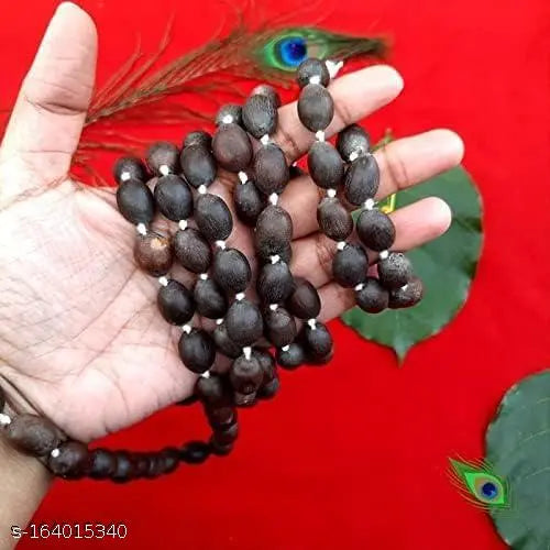 M.A.Retail 108 Lotus Seeds - Kamal Gatta Mala - Japa - Laxmi Pooja and Wearing Mala(Pack Of 1)