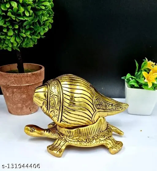 Vastu metal shank showpiece
