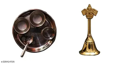 Bhog Plate || Pooja bell || Arti thali ||  Ganti ||