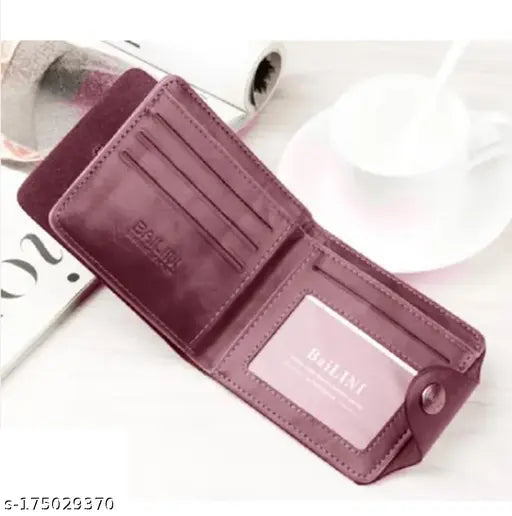 Men's Causal & Formal Synthetic Belt & Wallet Combo