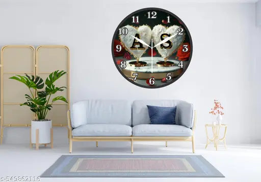 New AS Latter Wall Clock for Home