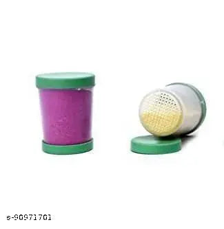 Artonezt Rangoli Tool kit latest- Pack of Rangoli Color Plastic Powder Bottles, 2 Rangoli Pen, 3 Rangoli Fillers