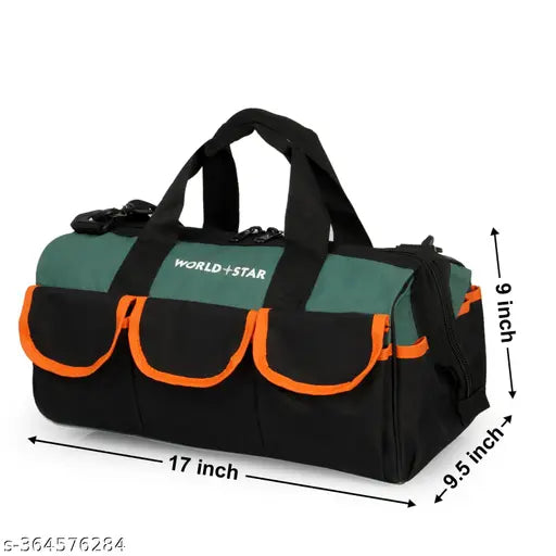 hammer green & black tool bag fort three flap