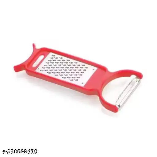 Chopper, Manual Hand Press Push Chopper with 3 Blades for Effortless Chopping Vegetables & Fruits (Assorted, 650 ml, Plastic). potato mashing product potato meshar and 2 in 1 peeler