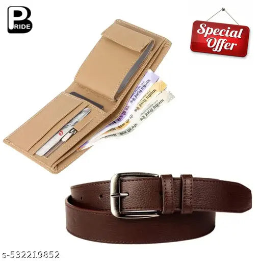 PARTYWEAR BELT & WALLET COMBOO