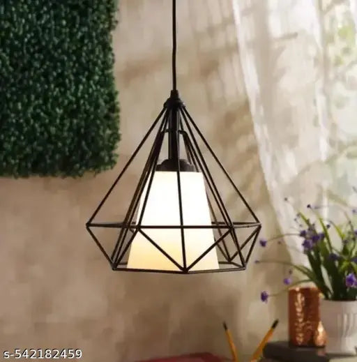 Jency Innovate Lamp/Pendant Lamp/ROPE LIGHT/Ceiling Light/wall Light/Wall Lamp/ Outdoor Lamp to décor your Home/ Bedroom/ Drying Room/ Living room/ Restaurant and Decorative Pendants Ceiling Lamp (BLACK)COLOR HANGING LAMP FANCY LAMP.