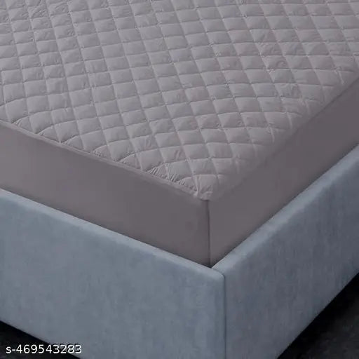 Cotton Quilted 100% Waterproof Mattress Protector King Size Fitted Bed Cover 220GSM