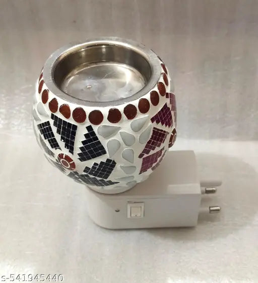 Home Fragrance Lamp With Multi Light Pack of 1 (3Pin Plug)