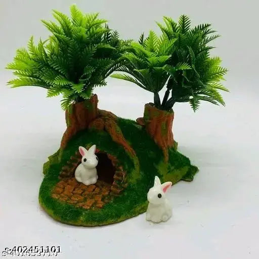 RAKAKART-beautiful miniature cave//rabbits//decorative accessory